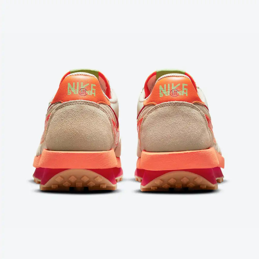 CLOT x sacai x Nike LDV Waffle Orange Blaze