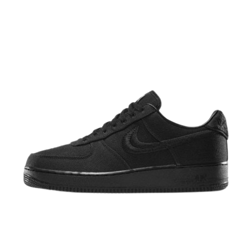 Stussy x Nike Air Force 1 Triple Black