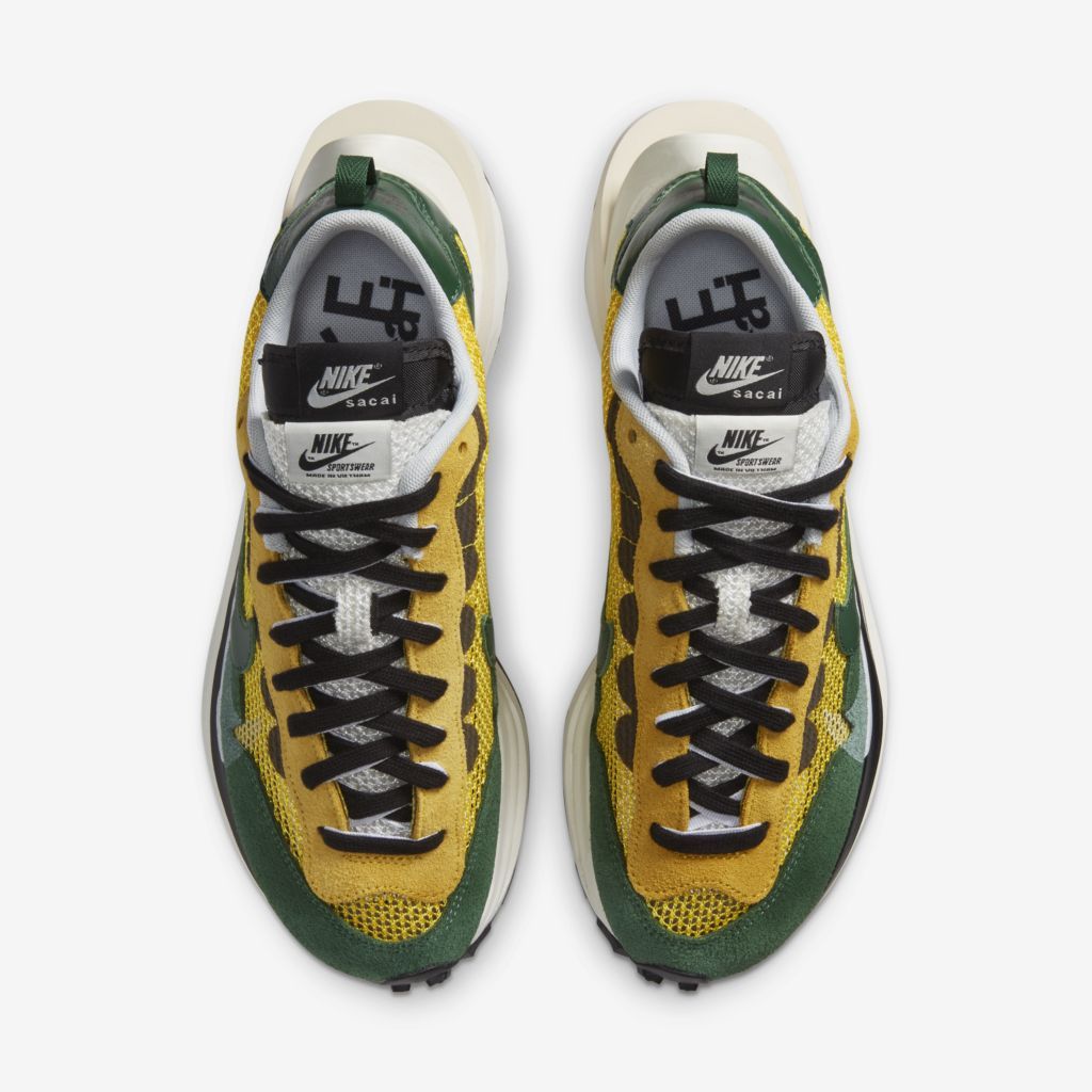 Sacai x Nike VaporWaffle Tour Yellow Green