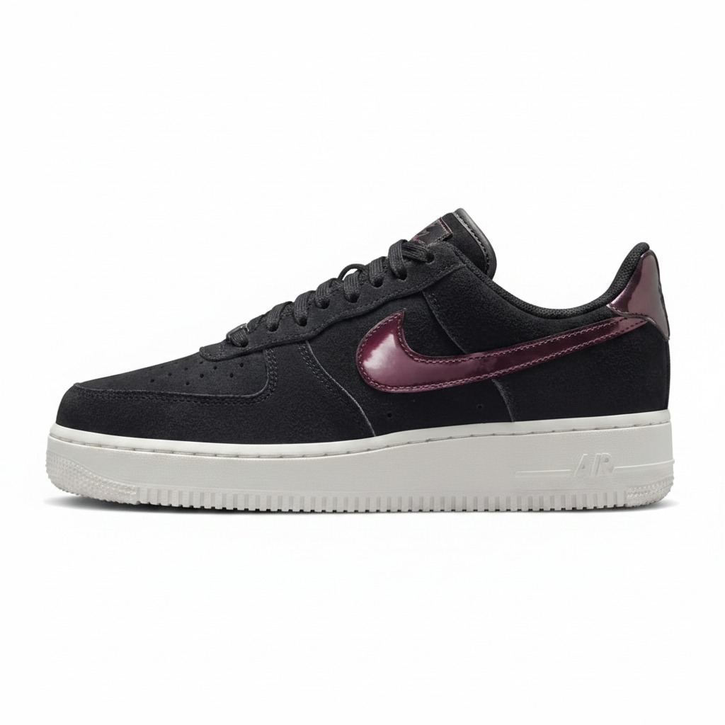 Nike Air Force 1 Low - Eggplant | Swoosh Black