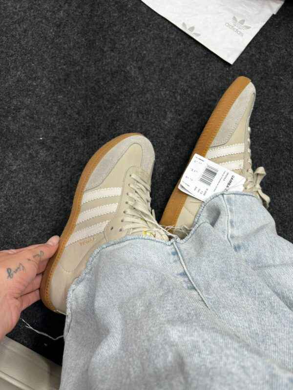 Adidas Samba Premium Bege Claro