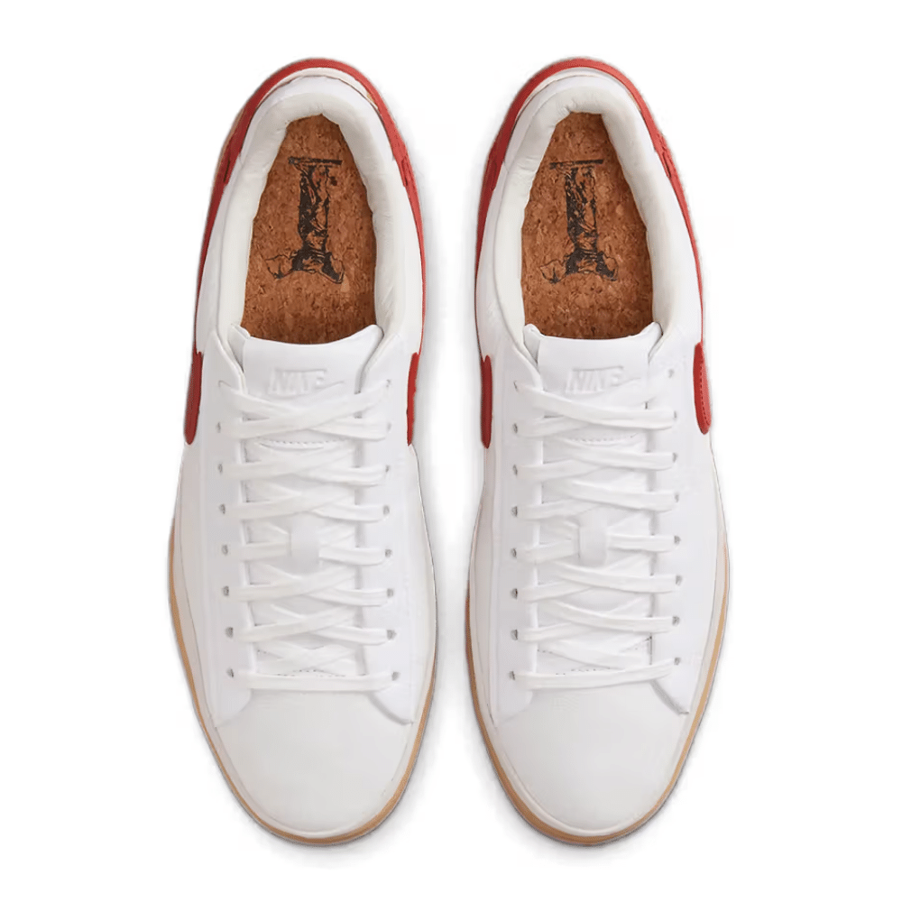 Nike Blazer Phantom Low Summit White Dragon Red