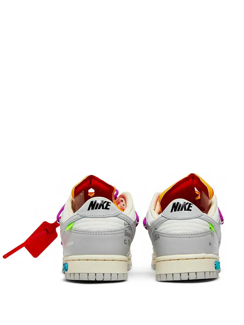 nike dunk low x off-white lot 45:50