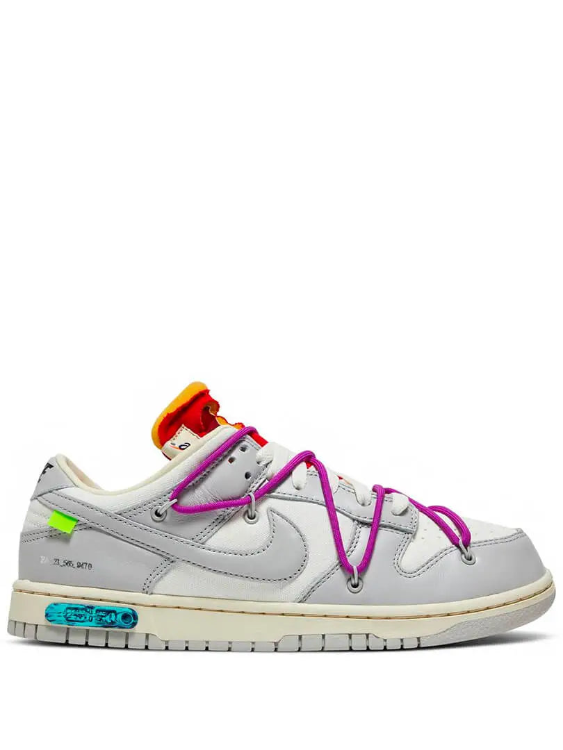 nike dunk low x off-white lot 45:50