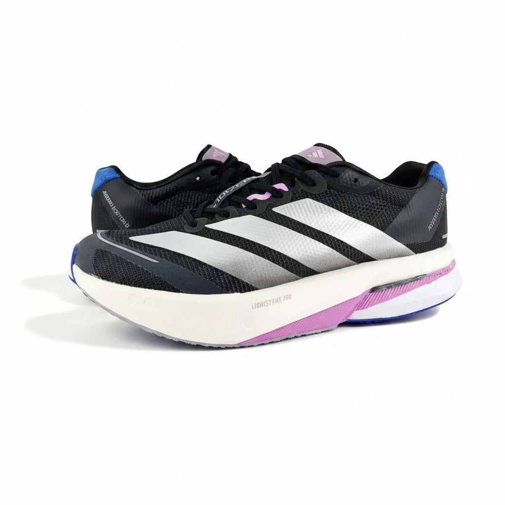 Adidas Adizero Boston 13 - Preto | Rosa