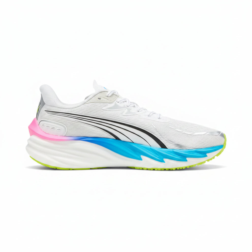 Puma Velocity Nitro™ 4 - White | Ultra Blue Poison Pink