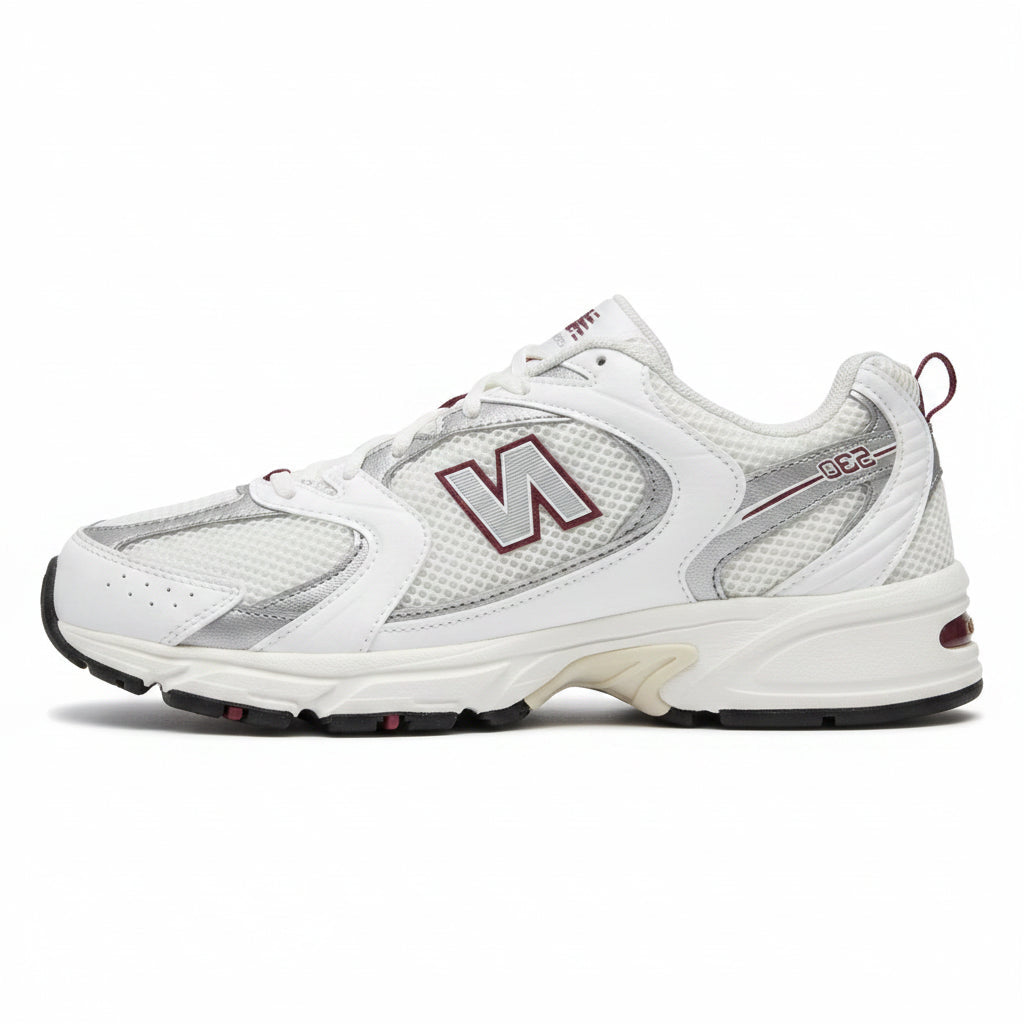 New Balance 530 - Branco | Vermelho