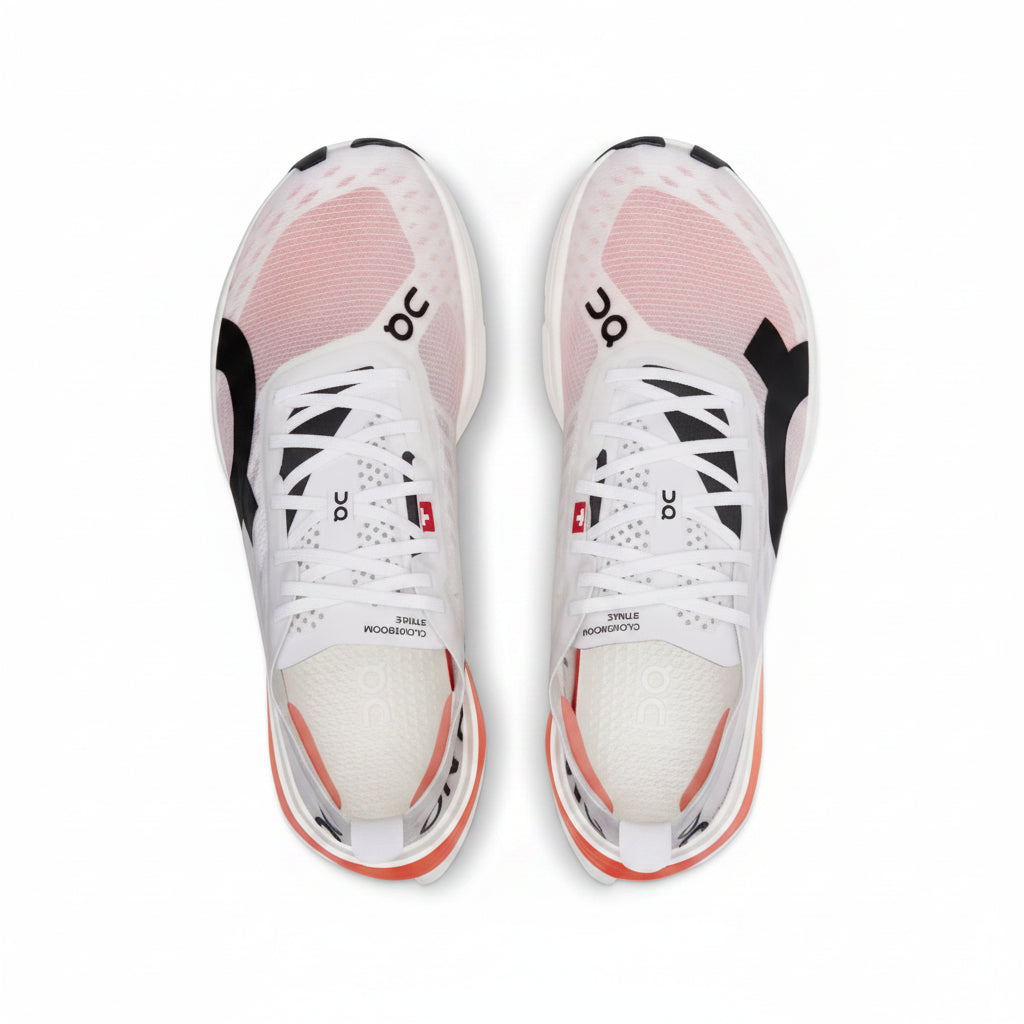 On Running Cloudboom Strike - White | Black