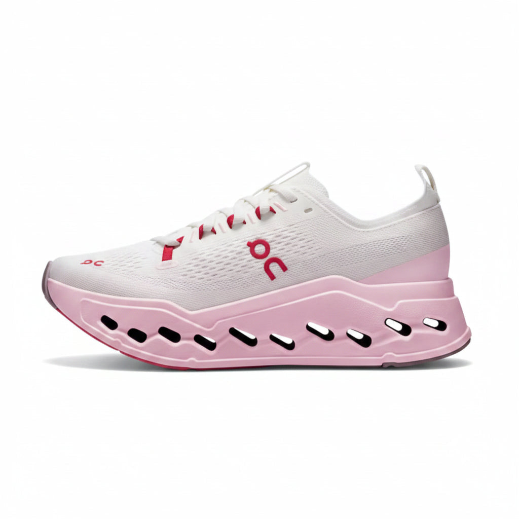 On Running Cloudsurfer Max - Ivory | Peony