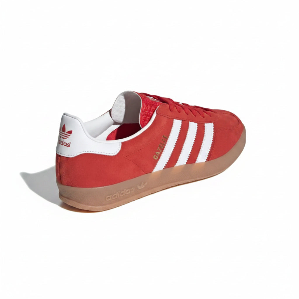 Adidas Gazelle Indoor - Scarlet | Cloud White