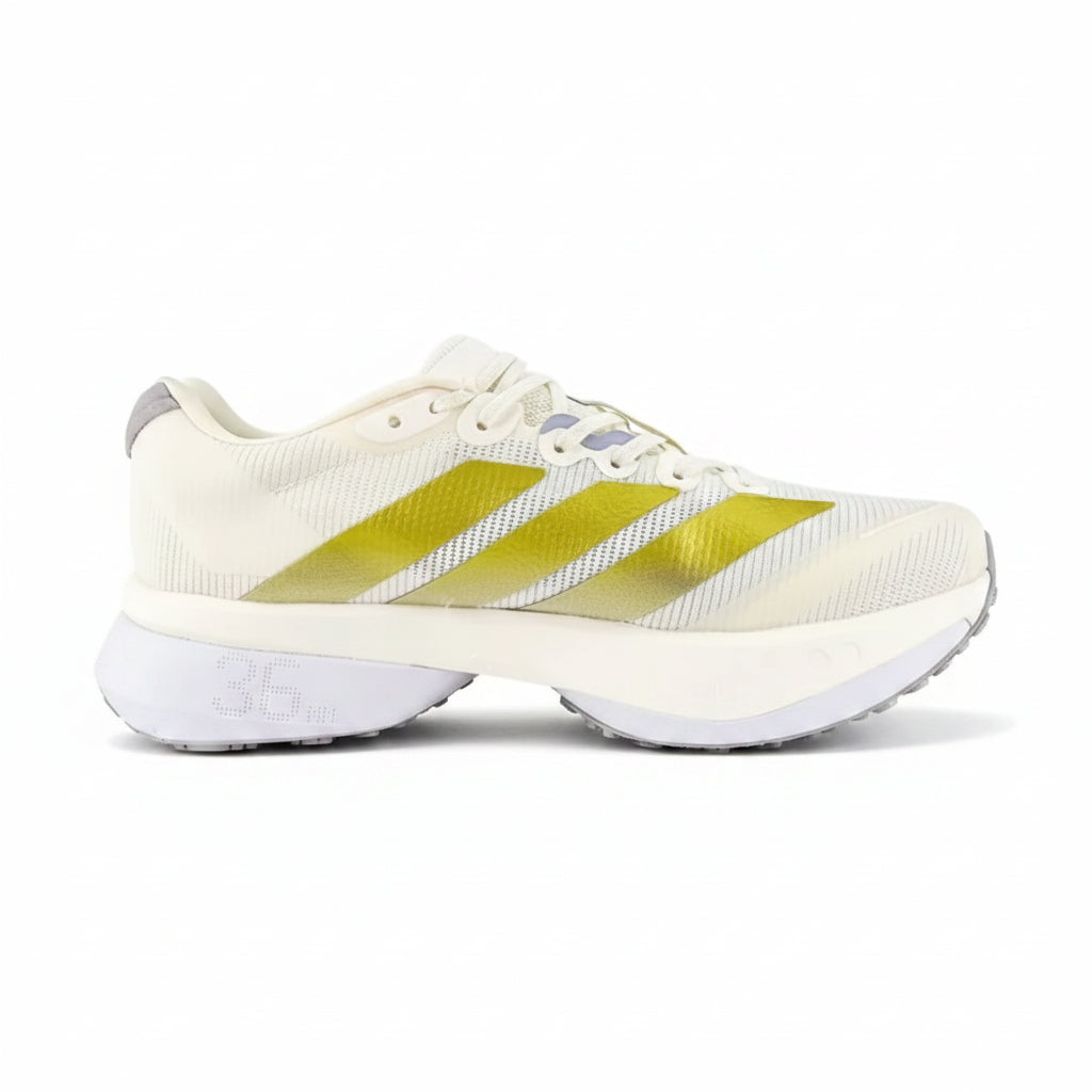 Adidas Adizero Boston 13 - Branco | Amarelo
