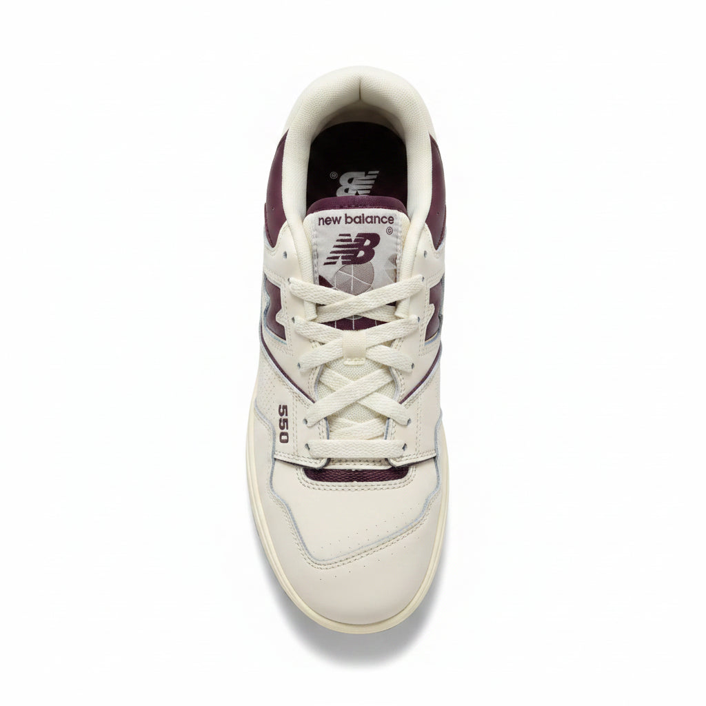 New Balance 550 - Sea Salt | Burgundy