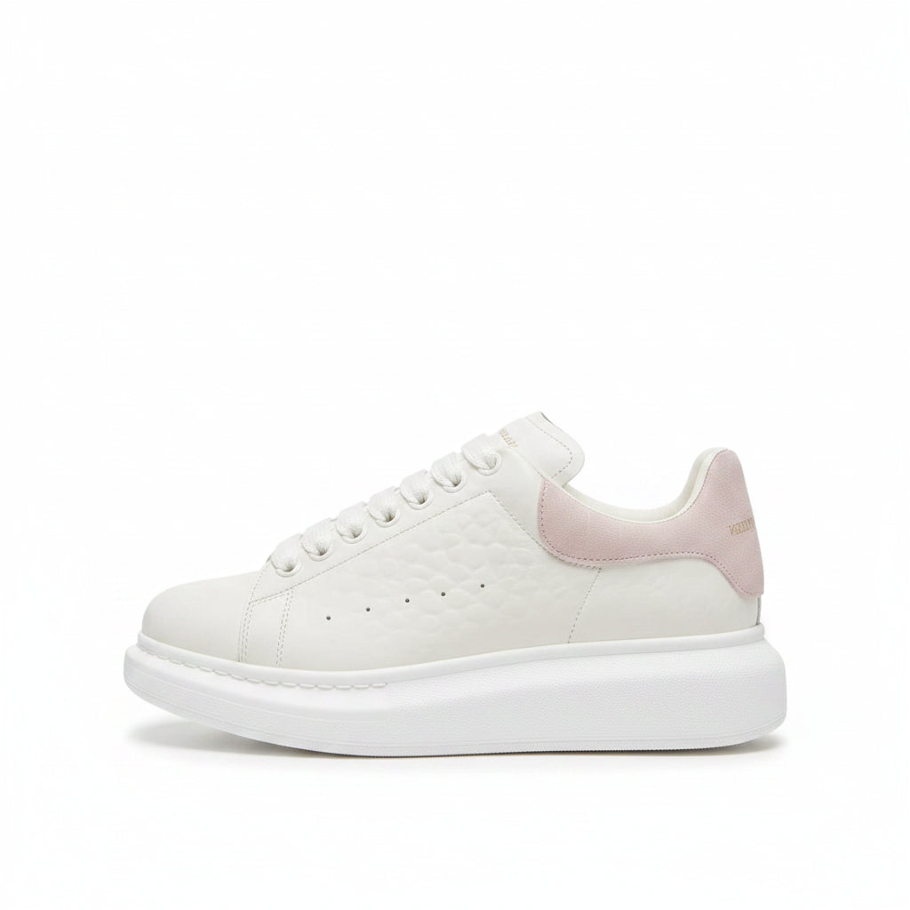 Alexander McQueen Oversized Sneaker - Branco | Rosa
