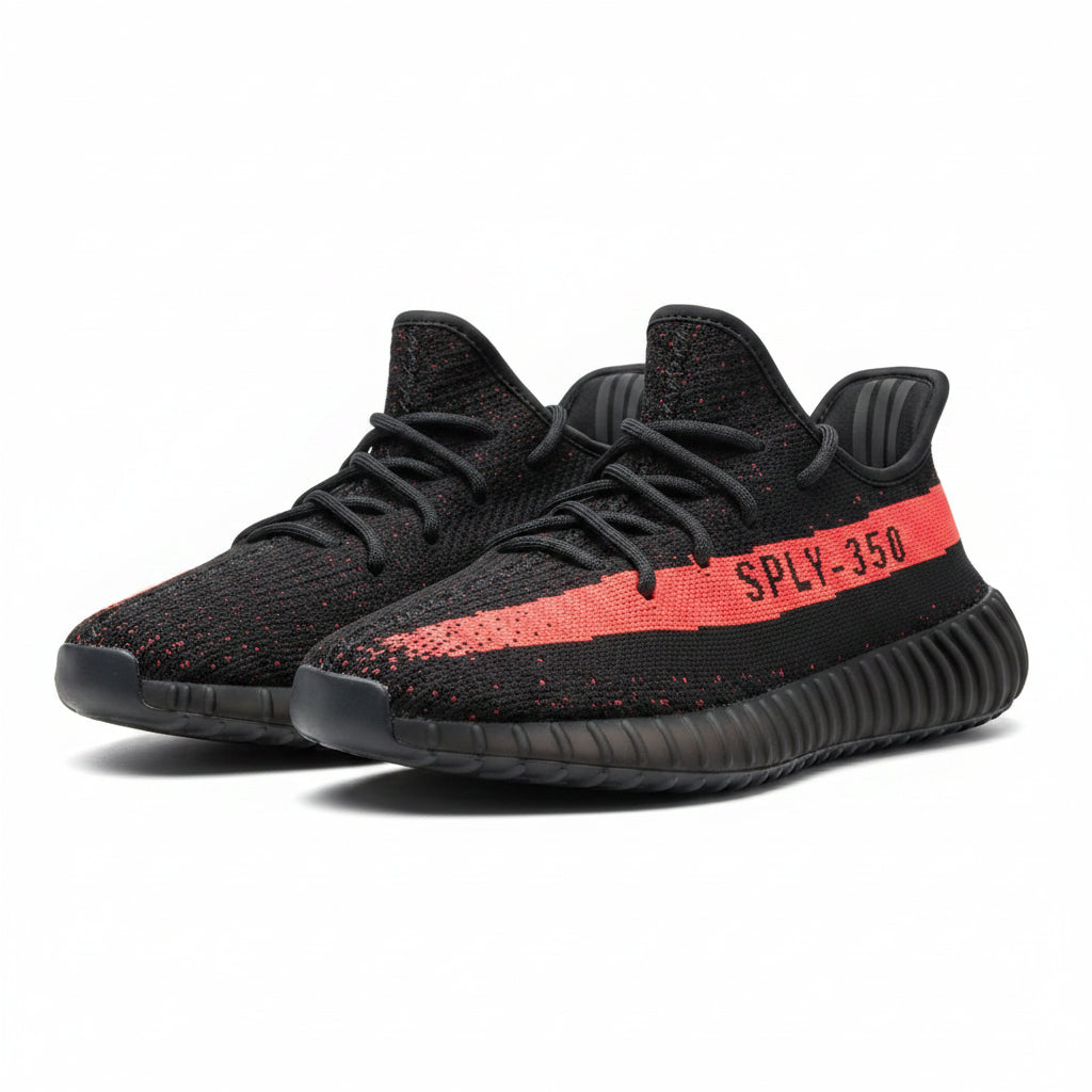 Adidas Yeezy Boost 350 V2 - Core Black | Red