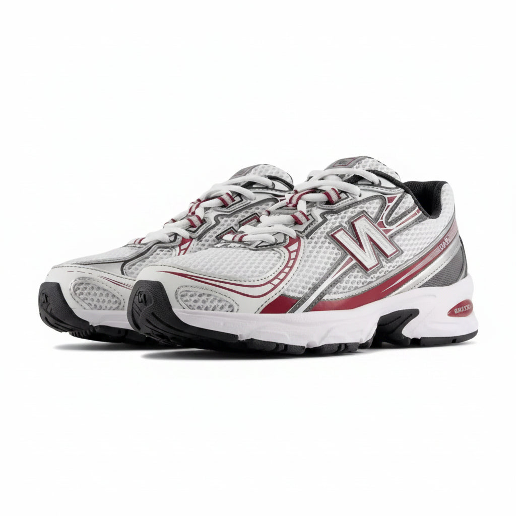 New Balance 740 - Branco | Vermelho
