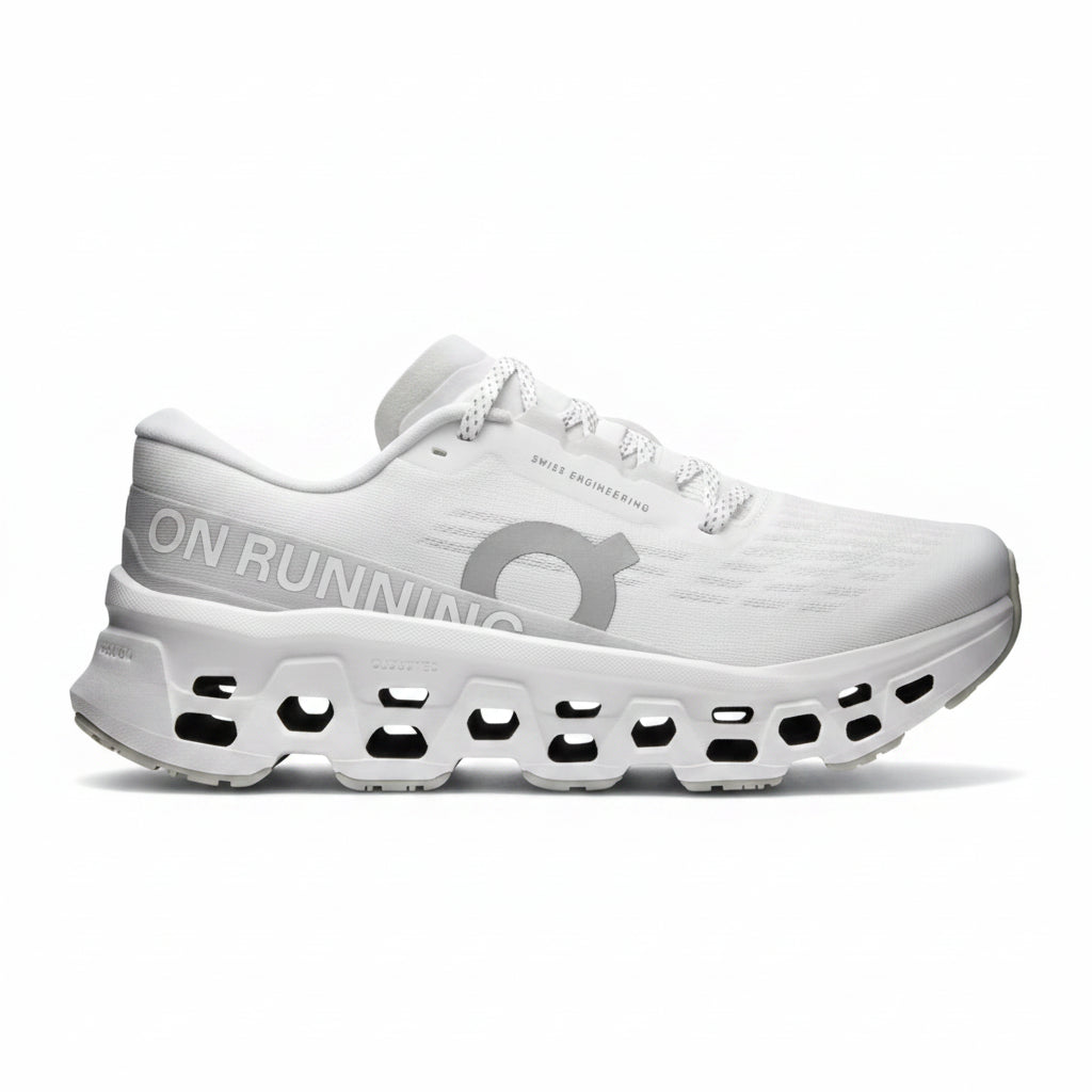 On Running Cloudmonster 3 - White | Wolf