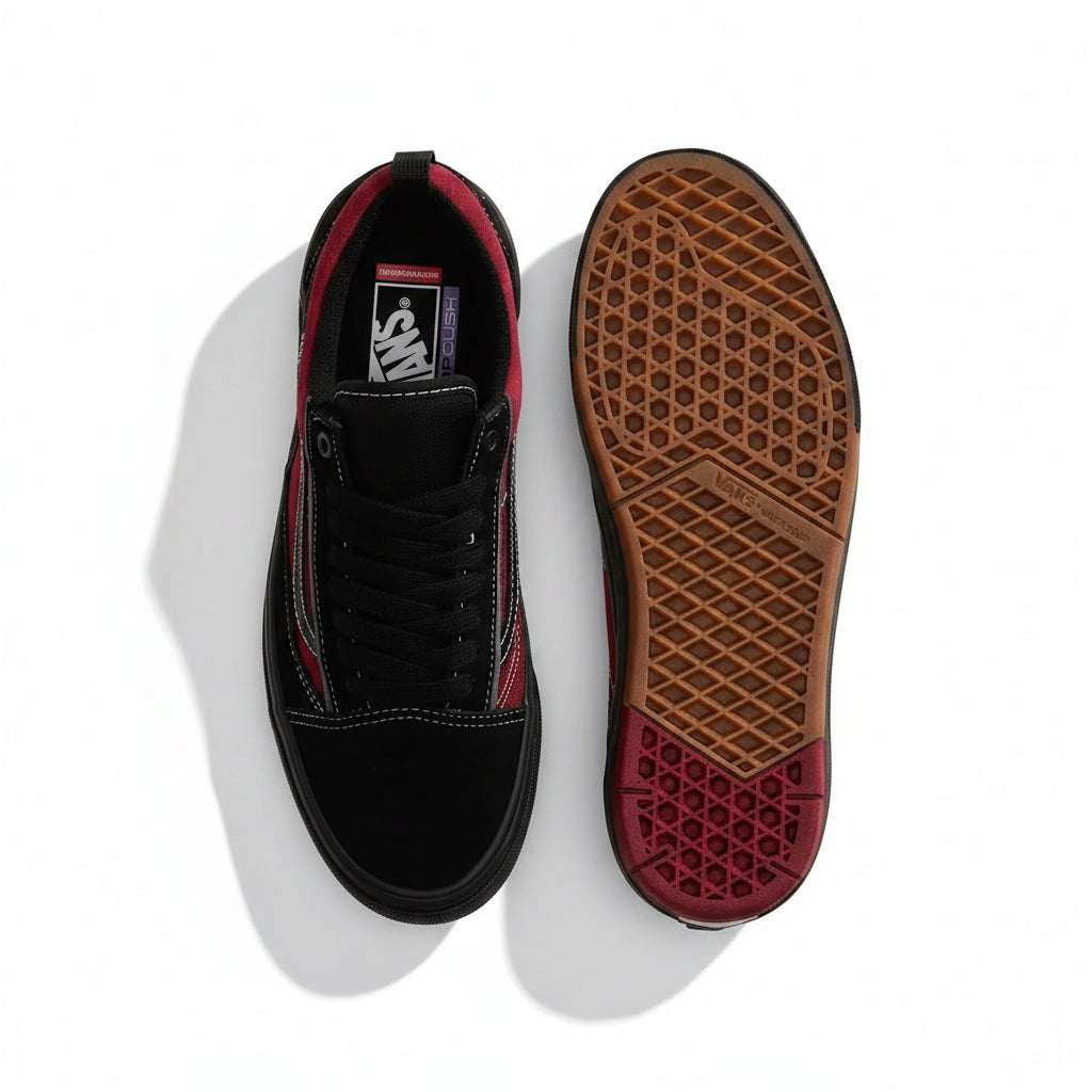 Vans Old Skool - Preto | Vermelho