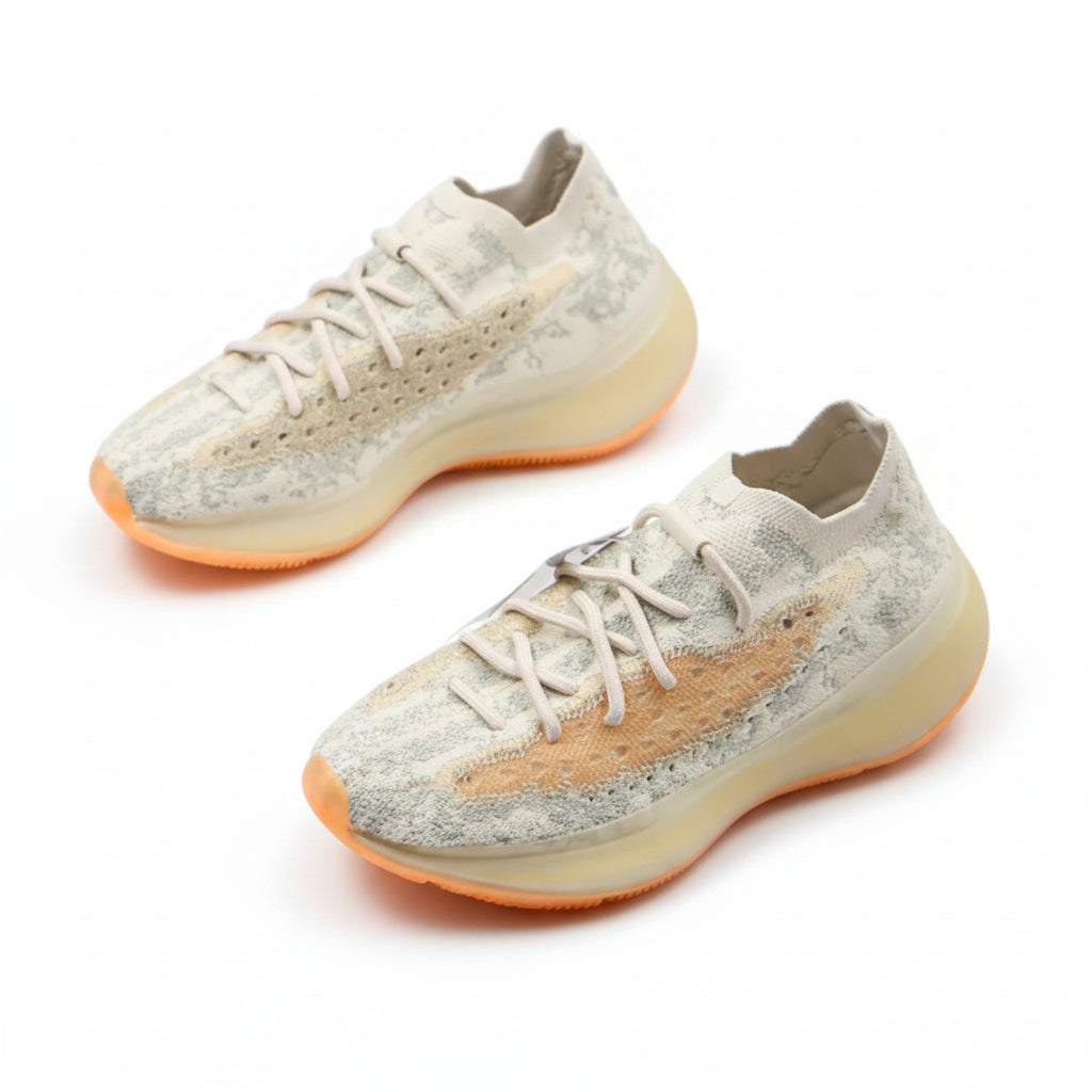 Adidas Yeezy Boost 380 - Branco | Laranja