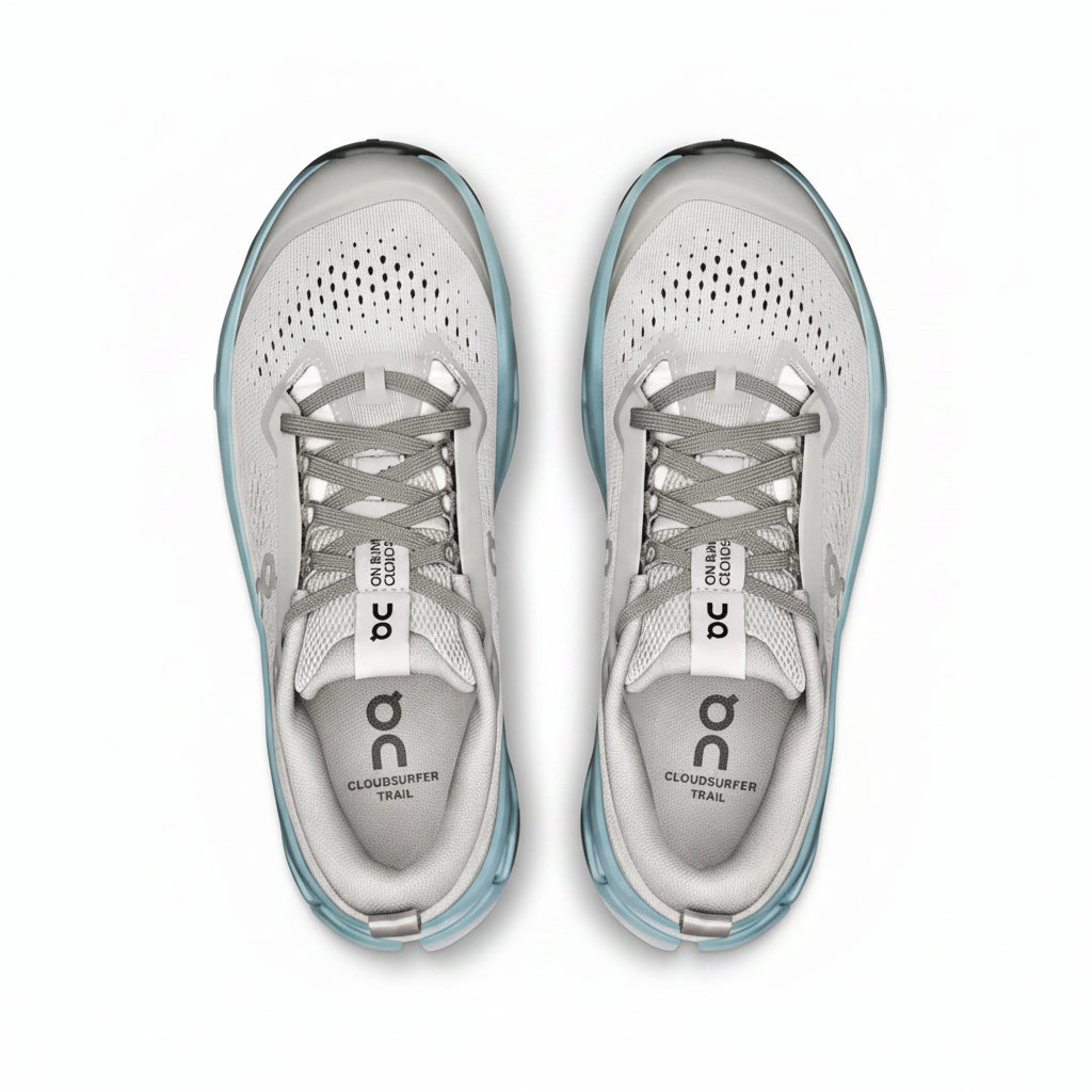 On Running Cloudsurfer Trail 2 - Glacier | Dust