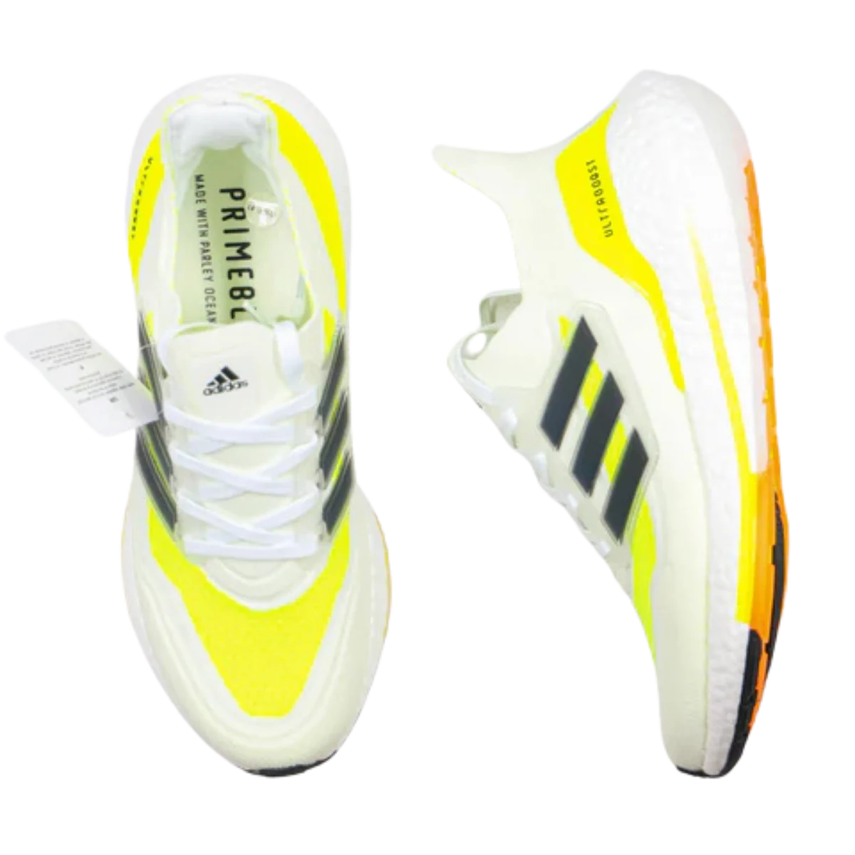 Adidas Ultraboost 21 - Solar Yellow | White