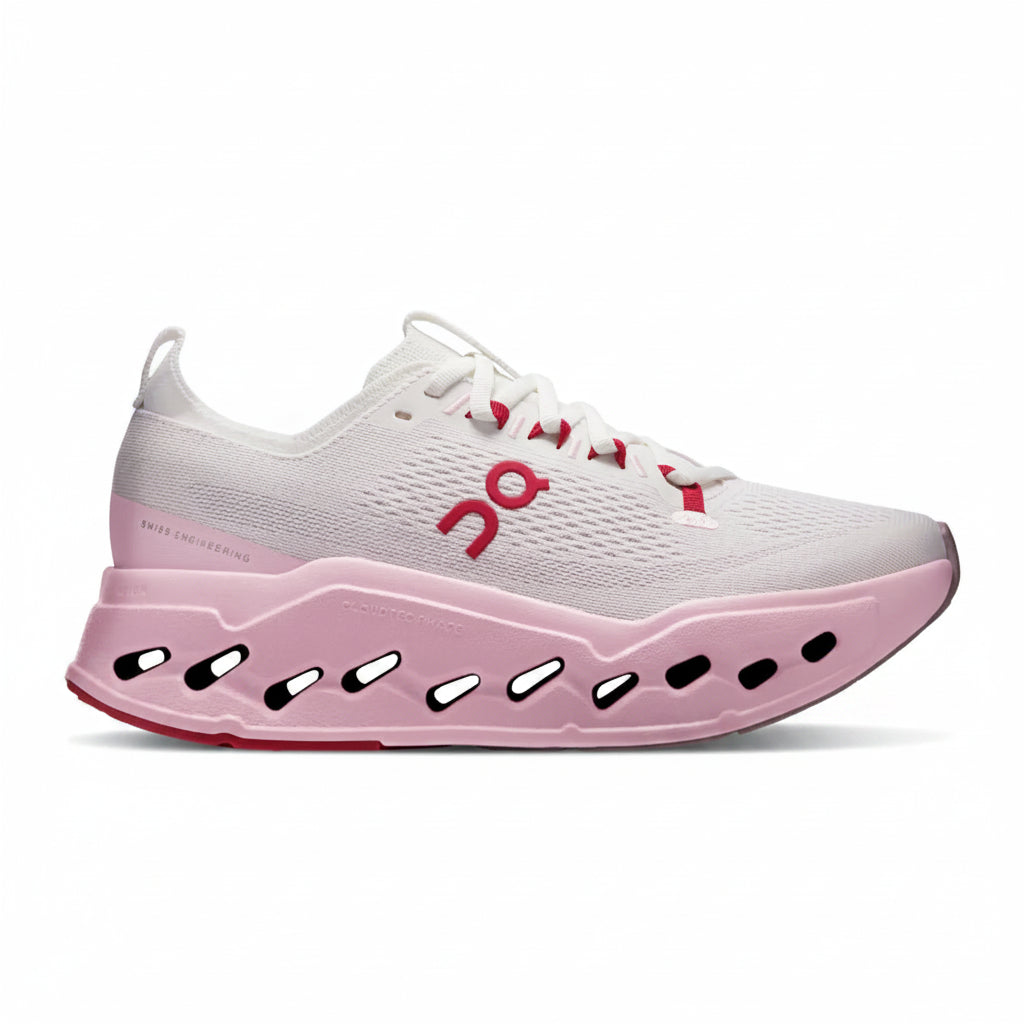 On Running Cloudsurfer Max - Ivory | Peony