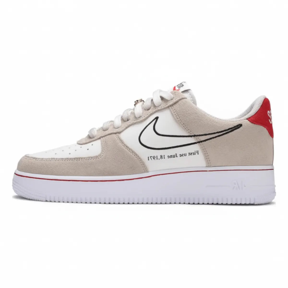 Nike Air Force 1 Low - First Use | Light Sail Red