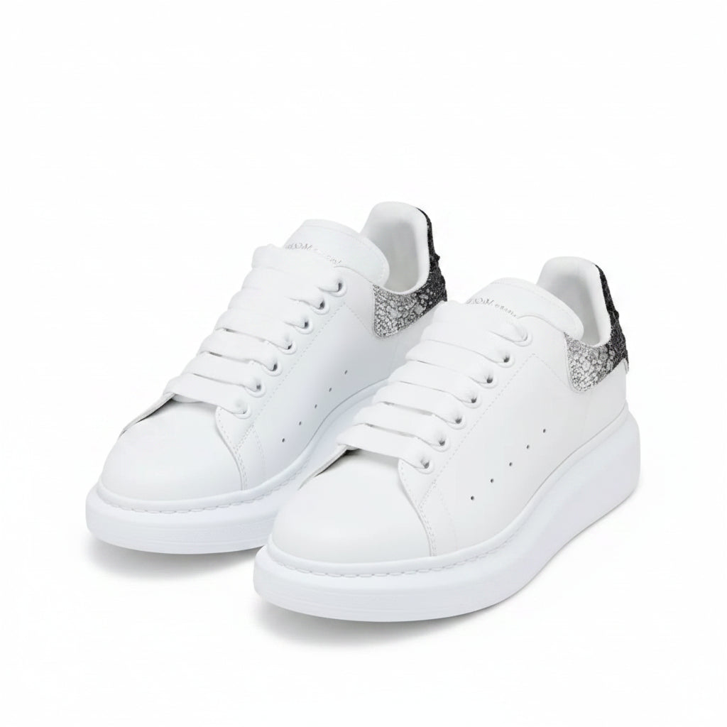 Alexander McQueen Oversized Sneaker - Branco | Preto