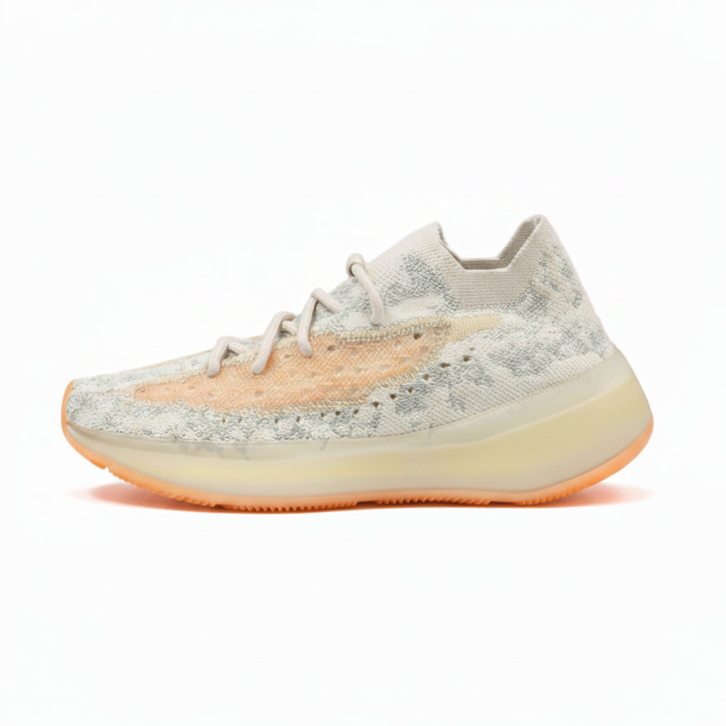 Adidas Yeezy Boost 380 - Branco | Laranja
