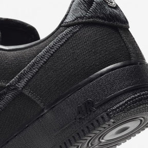 Stussy x Nike Air Force 1 Triple Black