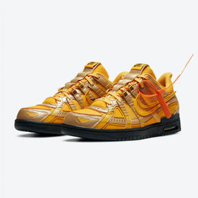 Off-White x Nike Air Rubber Dunk University Gold