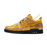 Off-White x Nike Air Rubber Dunk University Gold
