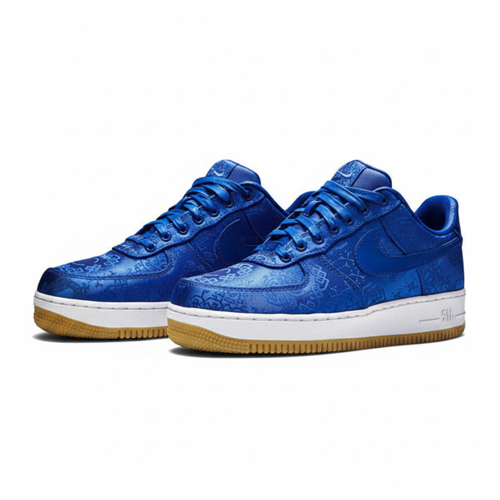 CLOT x Nike Air Force 1 Low - Blue | Silk