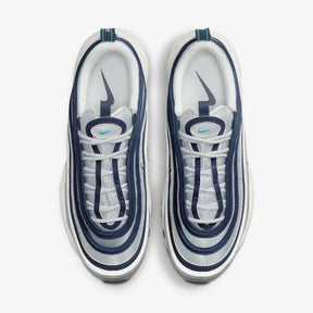 Nike Air Max 97 Metallic Silver and Chlorine Blue