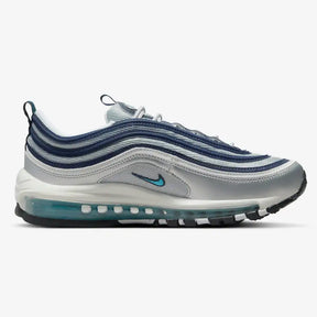 Nike Air Max 97 Metallic Silver and Chlorine Blue