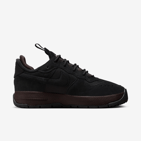 Nike Air Force 1 Wild Black Velvet Brown