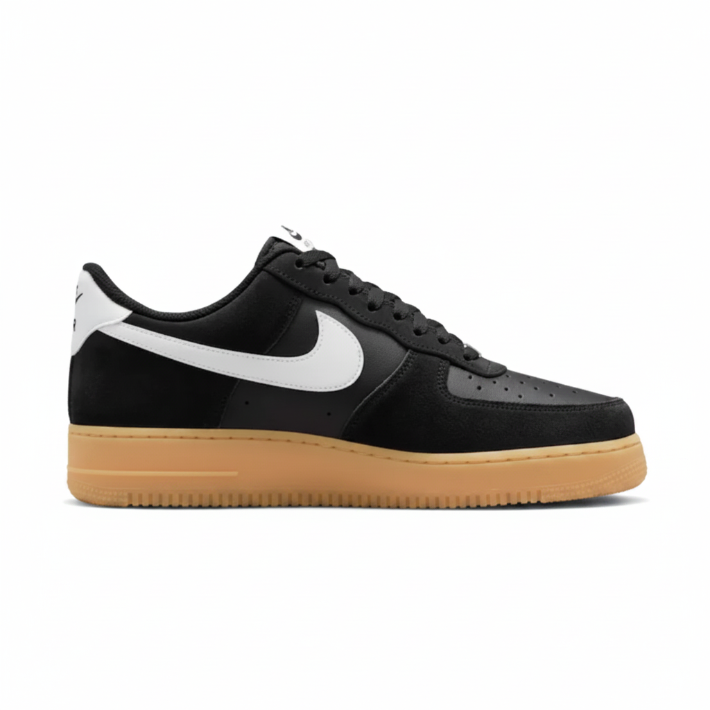 Nike Air Force 1 Low - Black Summit | White Gum