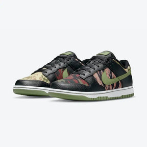 Nike Dunk Low SE Black Multi-Camo