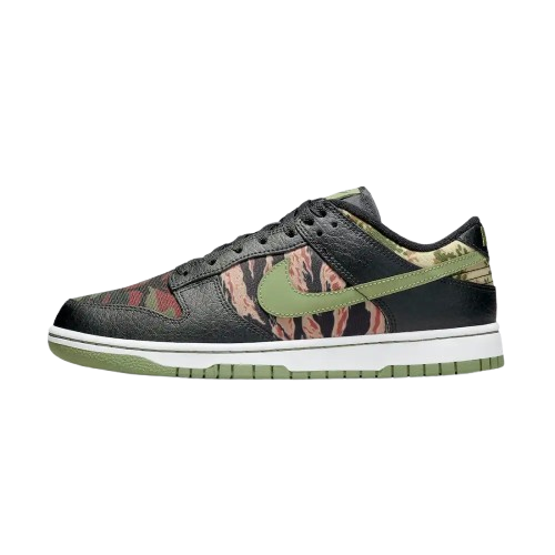 Nike Dunk Low SE Black Multi-Camo