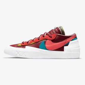 sacai x KAWS Nike Blazer Low Team Red
