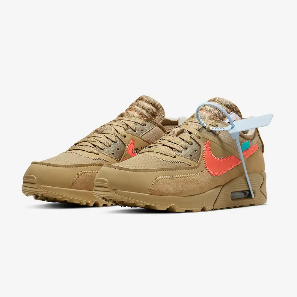 Off-White x Nike Air Max 90 Desert Ore