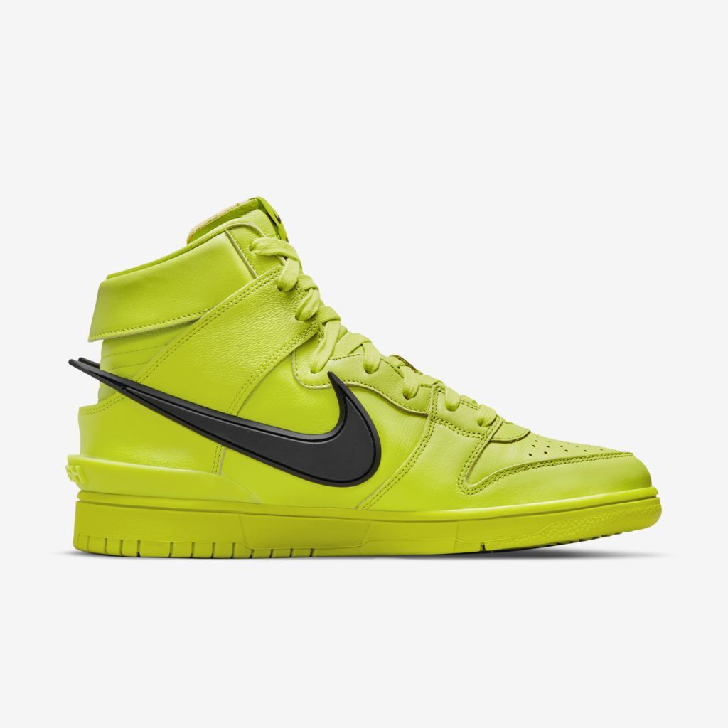 Ambush x Nike Dunk High Flash Lime