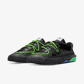 Off-White x Nike Blazer Low Black and Electro Green
