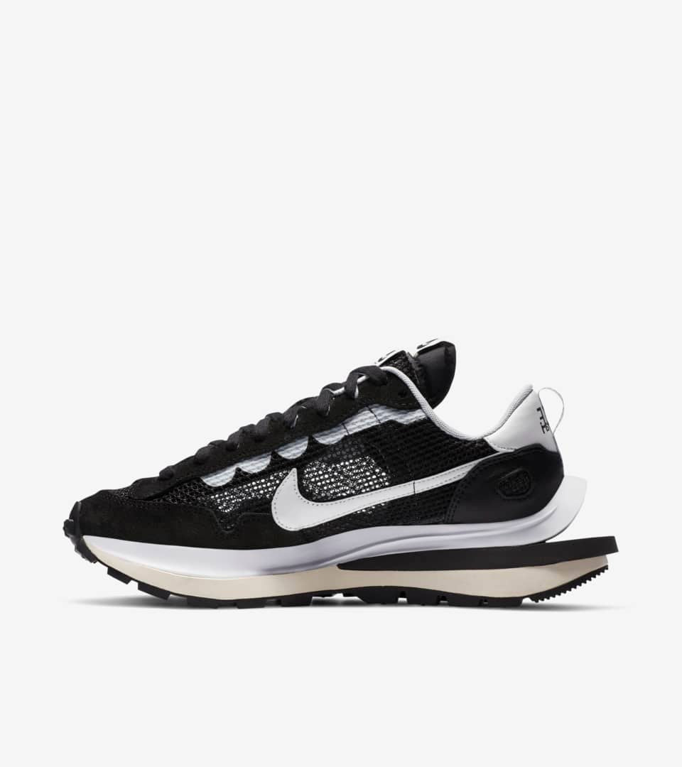 Sacai x Nike VaporWaffle Black and White