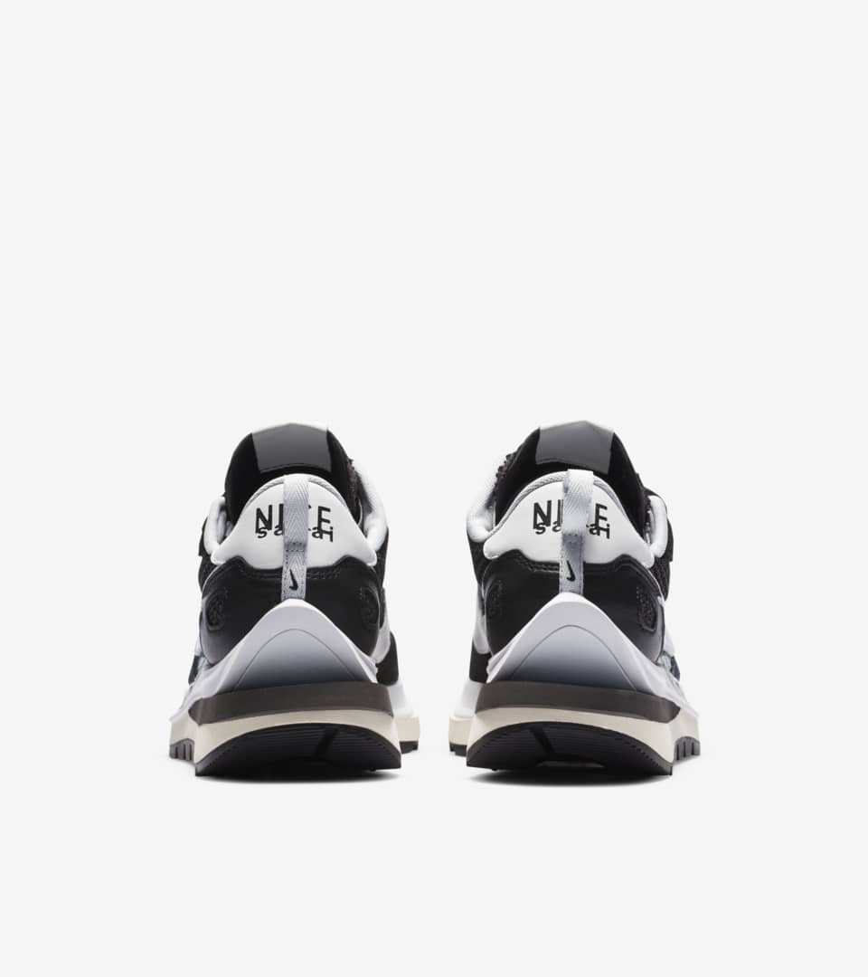 Sacai x Nike VaporWaffle Black and White