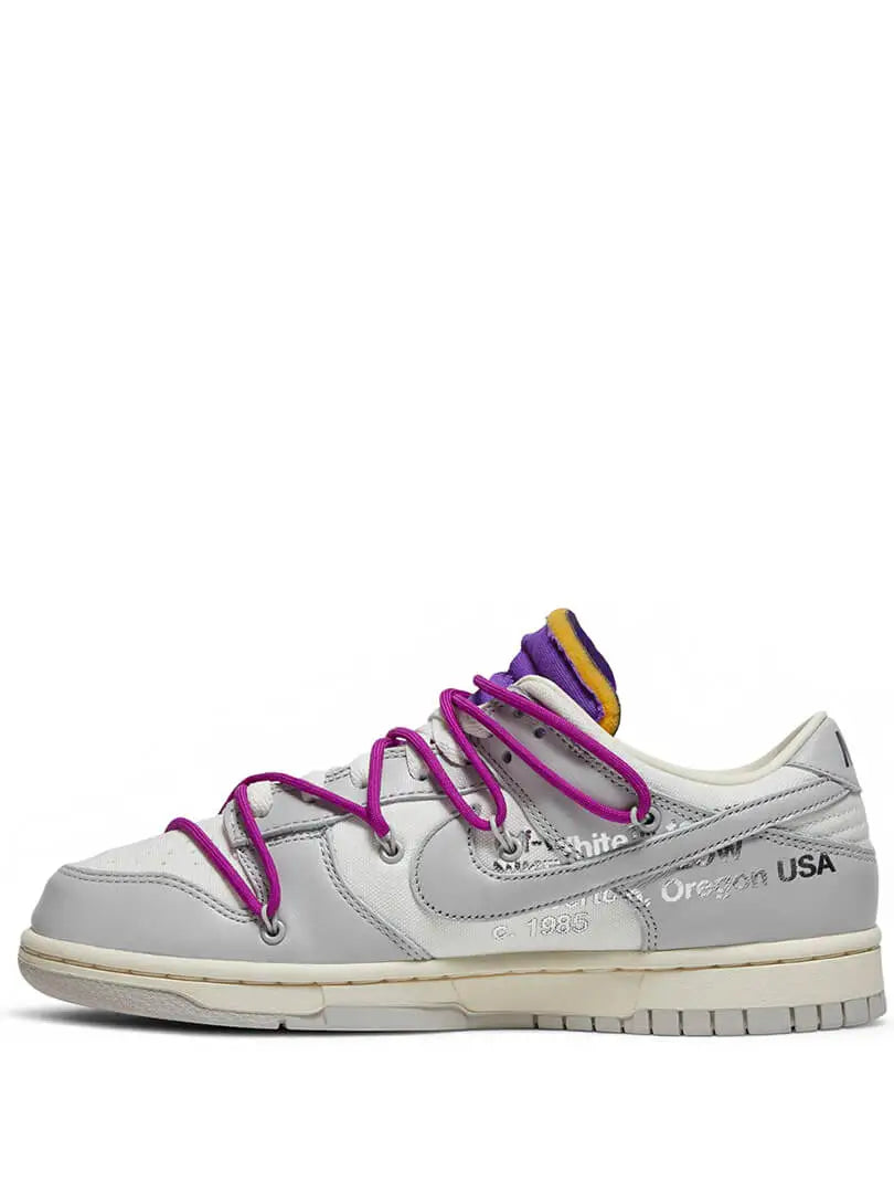 nike dunk low x off-white 28:50
