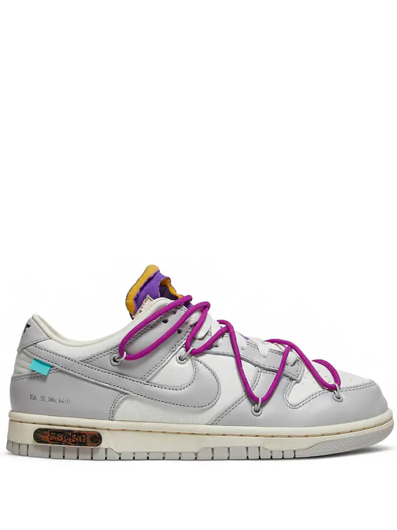 nike dunk low x off-white 28:50