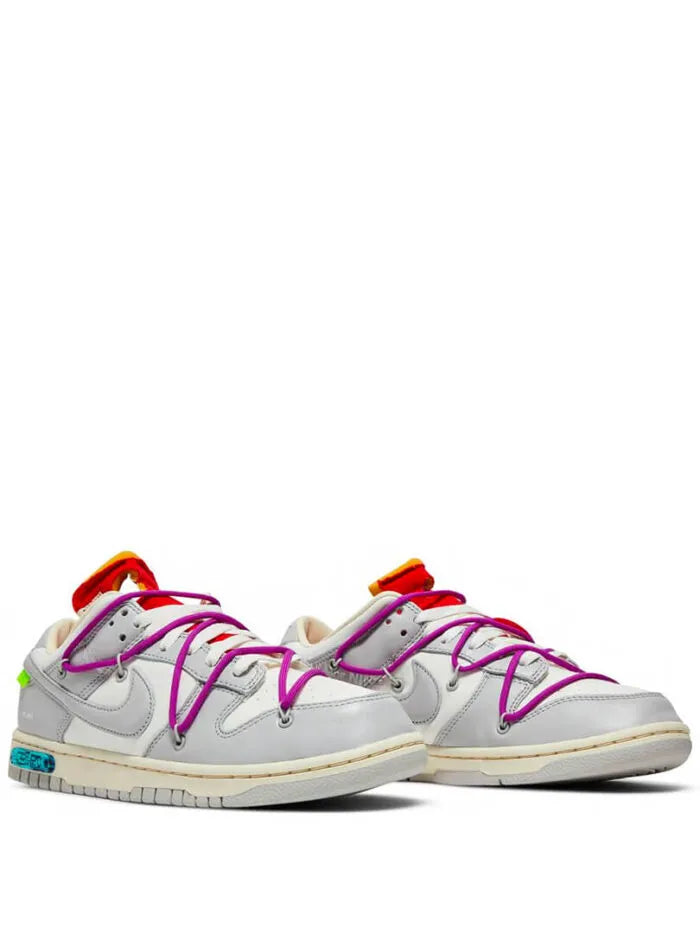 nike dunk low x off-white lot 45:50