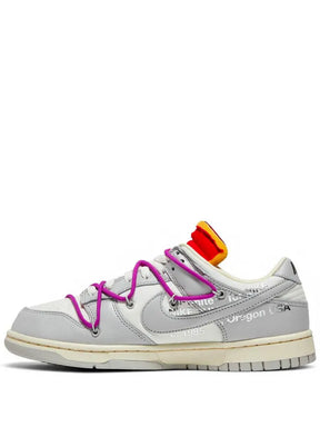 nike dunk low x off-white lot 45:50