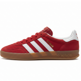 Adidas Gazelle Indoor - Scarlet | Cloud White