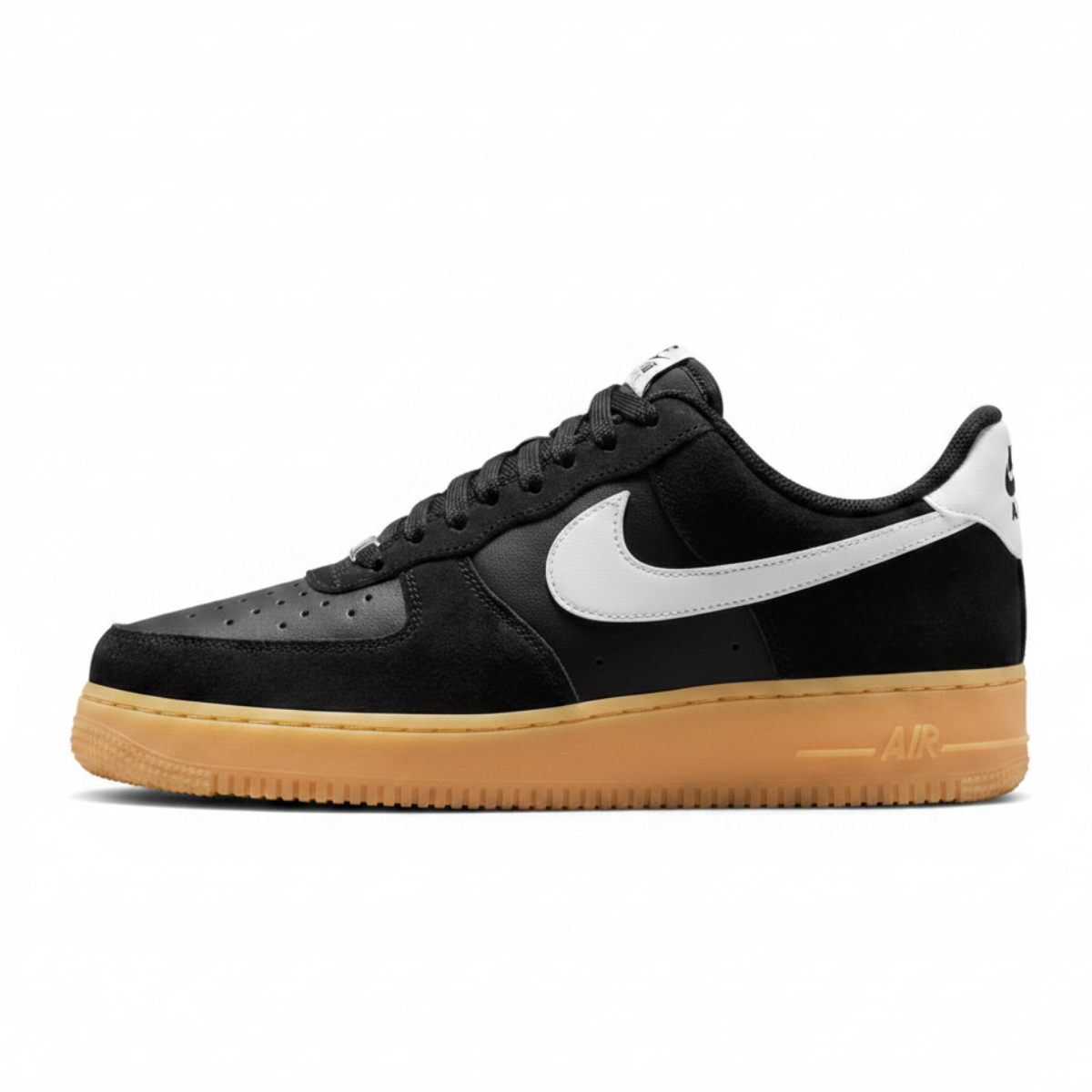 Nike Air Force 1 Low - Black Summit | White Gum